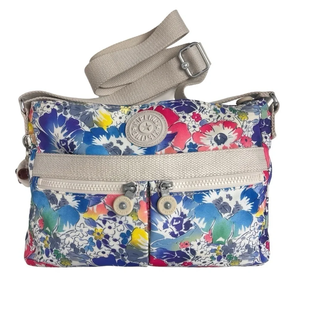 Kipling | Angie Floral Crossbody Handbag - Picture 1 of 7